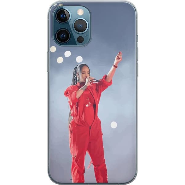 Apple iPhone 12 Pro Max Läpinäkyvä kuori Rihanna – Trendsetting Looks & Style
