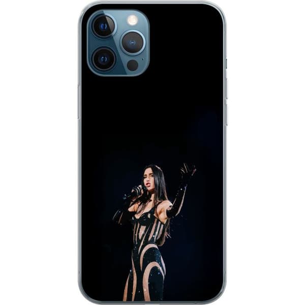 Apple iPhone 12 Pro Gjennomsiktig deksel Dua Lipa – Pop Star Aesthetic