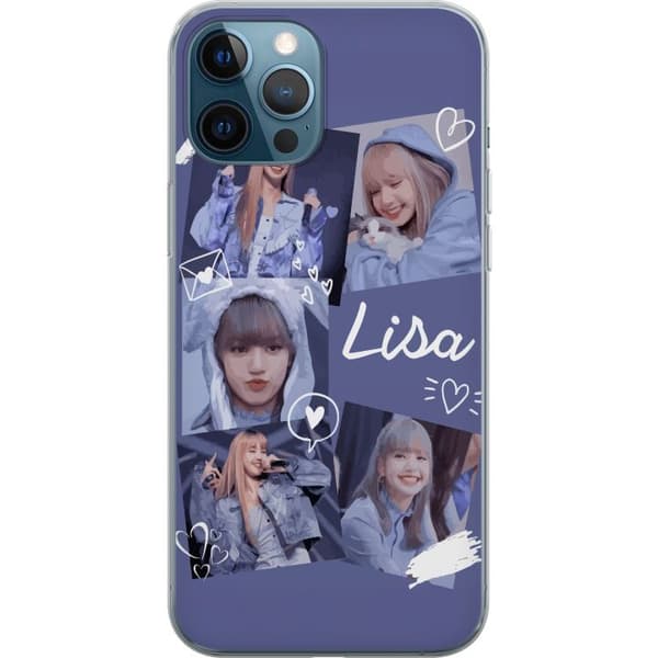Apple iPhone 12 Pro Läpinäkyvä kuori Lisa Blackpink – Aesthetic K-pop Queen