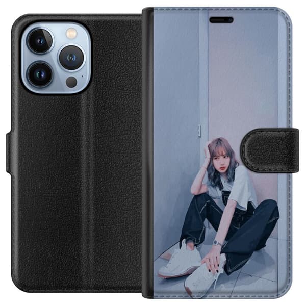 Apple iPhone 13 Pro Lommeboketui Lisa from Blackpink – K-pop Style Icon