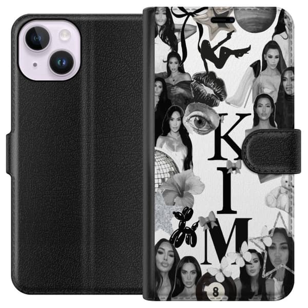 Apple iPhone 14 Tegnebogsetui Kim Kardashian – Aesthetic Look 2025