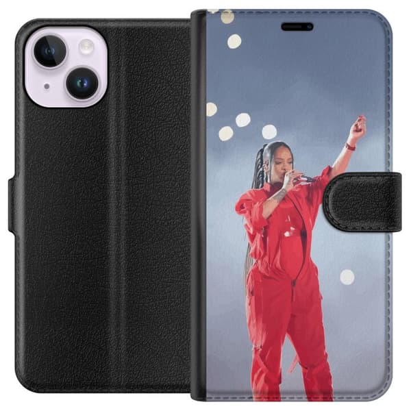 Apple iPhone 14 Tegnebogsetui Rihanna – Trendsetting Looks & Style