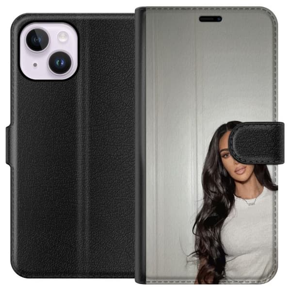 Apple iPhone 14 Plus Tegnebogsetui Kim Kardashian – Iconic Style Collection