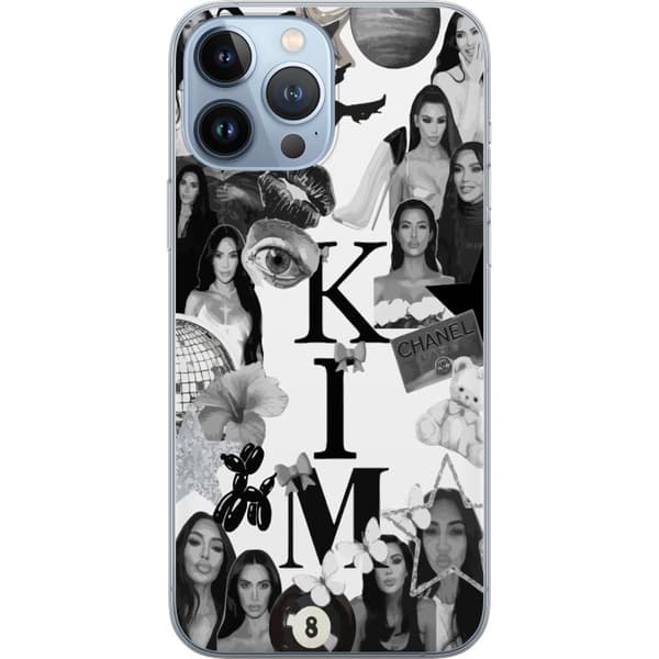 Apple iPhone 13 Pro Max Gjennomsiktig deksel Kim Kardashian – Aesthetic Look 2025