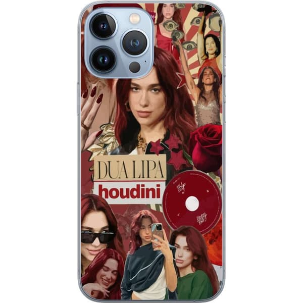 Apple iPhone 13 Pro Max Gjennomsiktig deksel Dua Lipa – Fashion & Style Edit