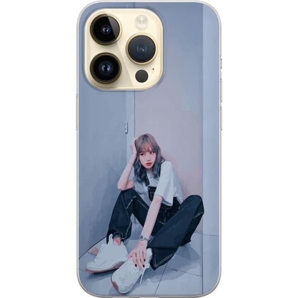 Apple iPhone 14 Pro Gennemsigtig cover Lisa from Blackpink – K-pop Style Icon