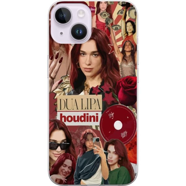 Apple iPhone 14 Plus Gennemsigtig cover Dua Lipa – Fashion & Style Edit