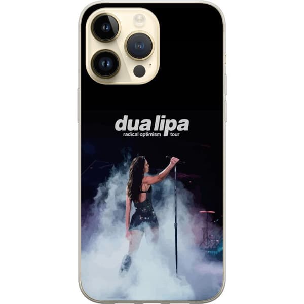 Apple iPhone 14 Pro Max Gjennomsiktig deksel Dua Lipa – Signature Looks & Vibes