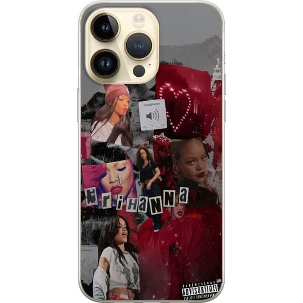 Apple iPhone 14 Pro Max Gennemsigtig cover Rihanna – Iconic Fashion Moments