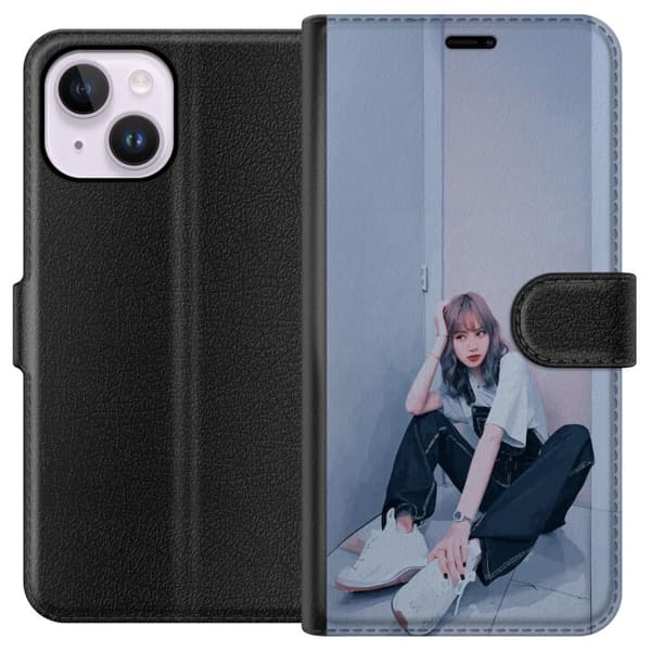 Apple iPhone 15 Plus Tegnebogsetui Lisa from Blackpink – K-pop Style Icon