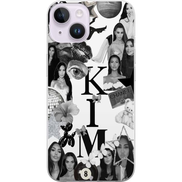 Apple iPhone 15 Plus Gennemsigtig cover Kim Kardashian – Aesthetic Look 2025