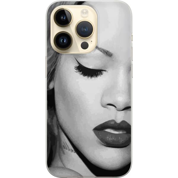 Apple iPhone 15 Pro Gjennomsiktig deksel Rihanna – Aesthetic Edit 2025