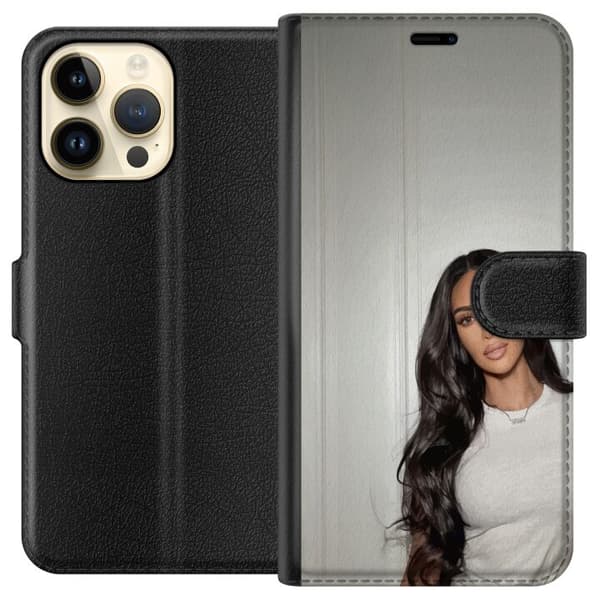 Apple iPhone 15 Pro Max Lompakkokotelo Kim Kardashian – Iconic Style Collection