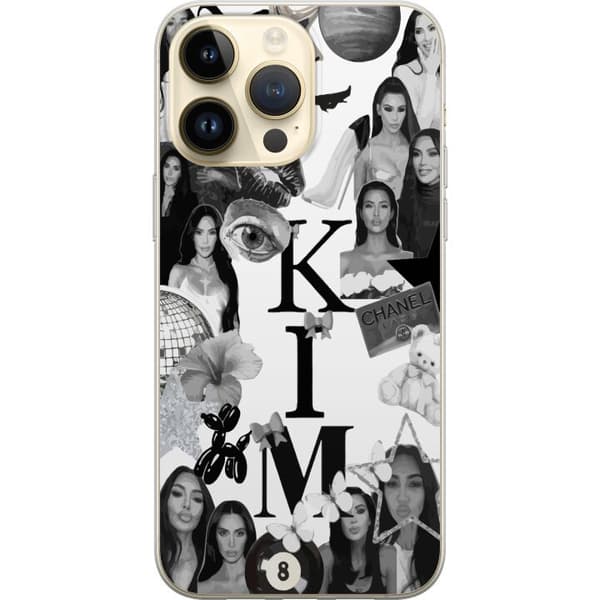 Apple iPhone 15 Pro Max Gjennomsiktig deksel Kim Kardashian – Aesthetic Look 2025