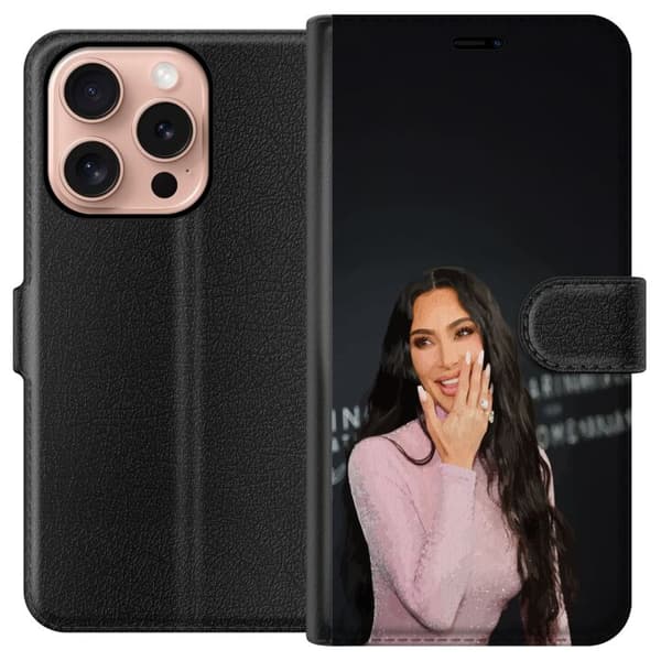 Apple iPhone 16 Pro Plånboksfodral Kim Kardashian – Trending Outfits 2025