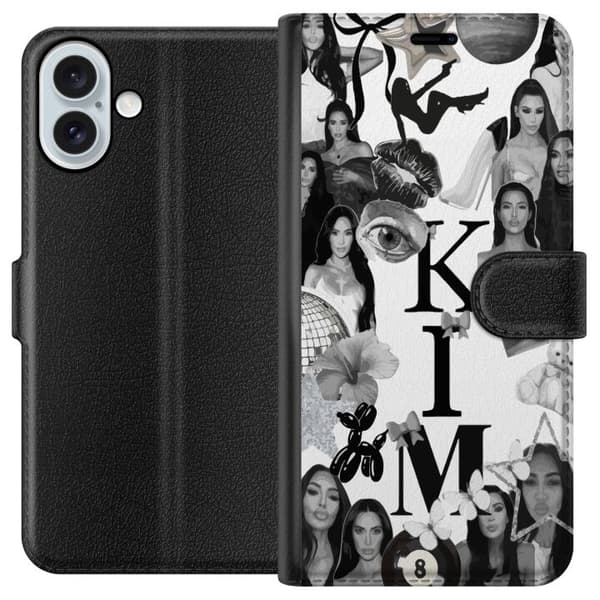 Apple iPhone 16 Plus Tegnebogsetui Kim Kardashian – Aesthetic Look 2025