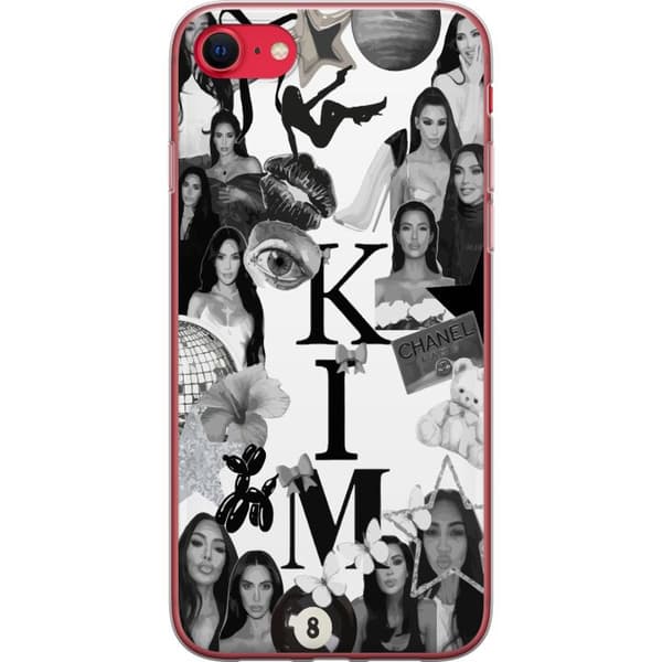Apple iPhone SE (2022) Gennemsigtig cover Kim Kardashian – Aesthetic Look 2025