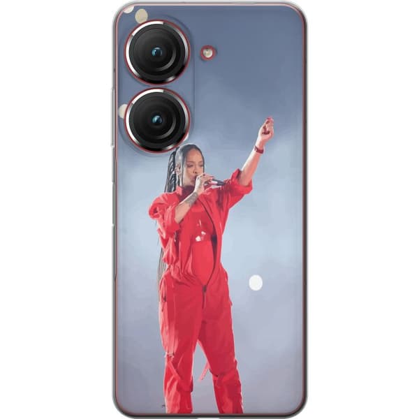 Asus Zenfone 9 Läpinäkyvä kuori Rihanna – Trendsetting Looks & Style