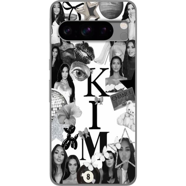 Google Pixel 8 Pro Genomskinligt Skal Kim Kardashian – Aesthetic Look 2025