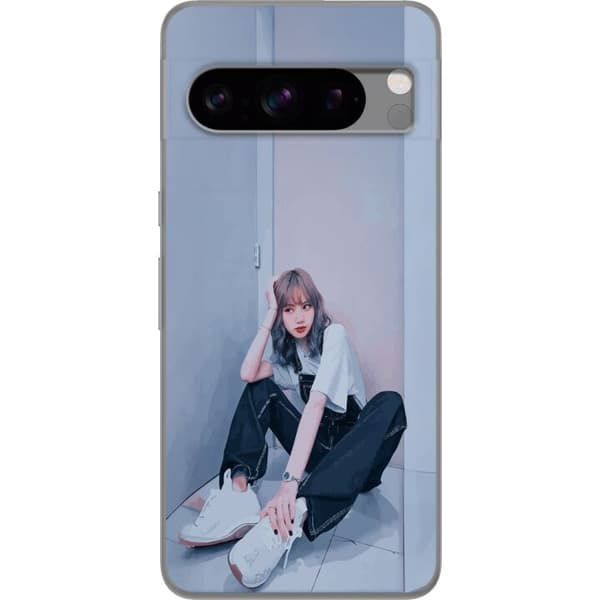 Google Pixel 8 Pro Gennemsigtig cover Lisa from Blackpink – K-pop Style Icon