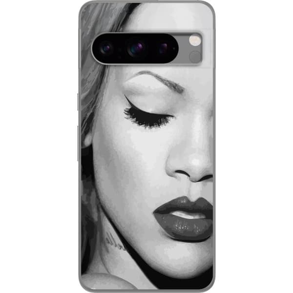 Google Pixel 8 Pro Gennemsigtig cover Rihanna – Aesthetic Edit 2025
