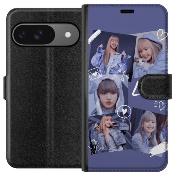 Google Pixel 9 Pro Tegnebogsetui Lisa Blackpink – Aesthetic K-pop Queen