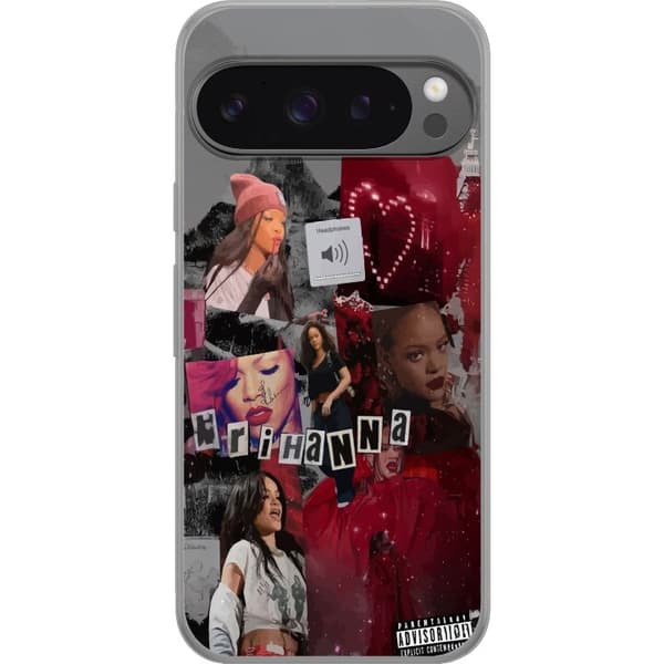 Google Pixel 9 Pro XL Gennemsigtig cover Rihanna – Iconic Fashion Moments