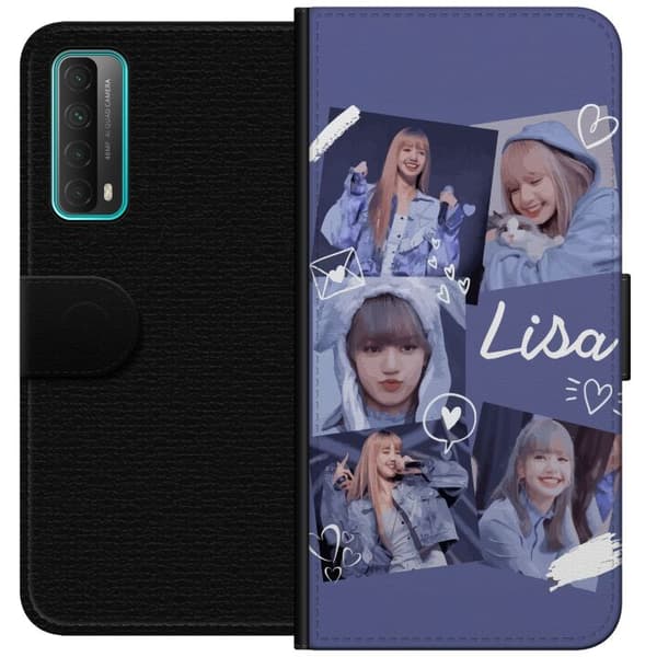 Huawei P smart 2021 Lommeboketui Lisa Blackpink – Aesthetic K-pop Queen