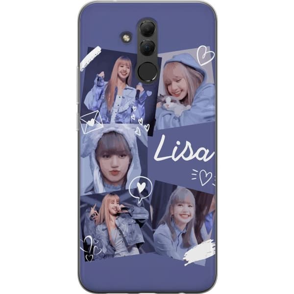 Huawei Mate 20 lite Gennemsigtig cover Lisa Blackpink – Aesthetic K-pop Queen