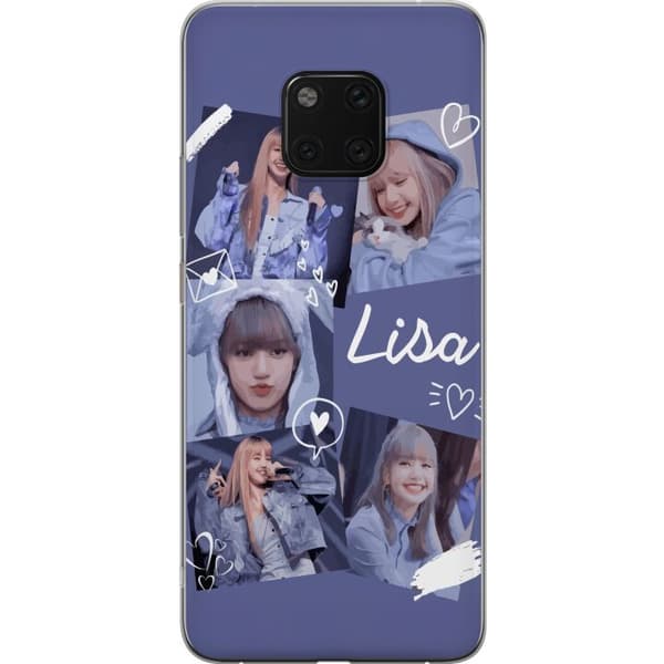 Huawei Mate 20 Pro Genomskinligt Skal Lisa Blackpink – Aesthetic K-pop Queen