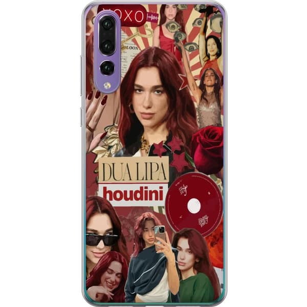 Huawei P20 Pro Gjennomsiktig deksel Dua Lipa – Fashion & Style Edit
