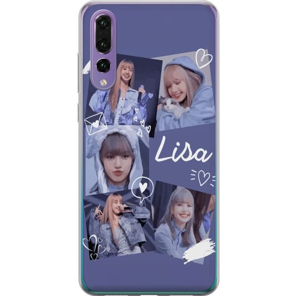 Huawei P20 Pro Gennemsigtig cover Lisa Blackpink – Aesthetic K-pop Queen