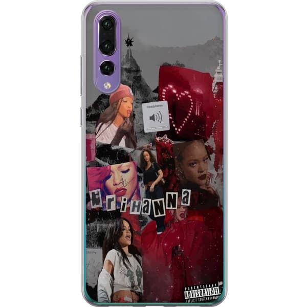 Huawei P20 Pro Gjennomsiktig deksel Rihanna – Iconic Fashion Moments