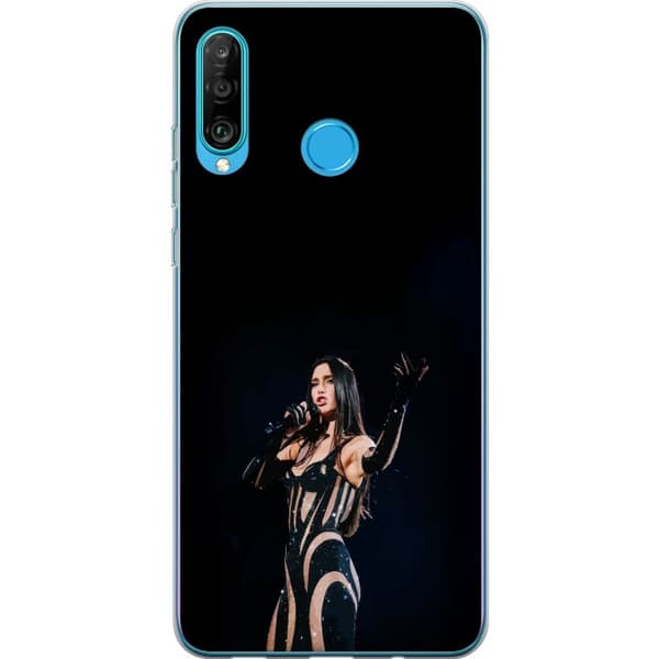 Huawei P30 lite Gennemsigtig cover Dua Lipa – Pop Star Aesthetic
