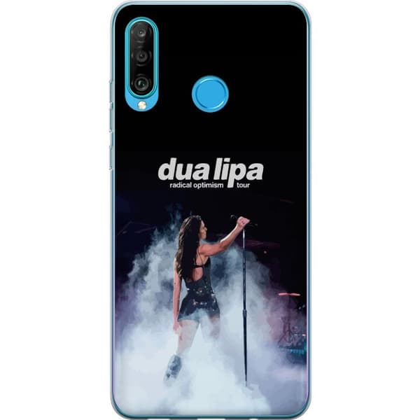 Huawei P30 lite Gjennomsiktig deksel Dua Lipa – Signature Looks & Vibes