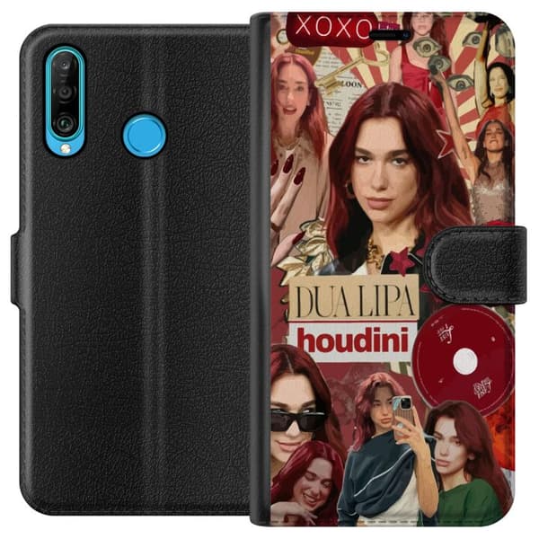 Huawei P30 lite Plånboksfodral Dua Lipa – Fashion & Style Edit