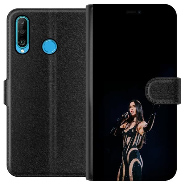 Huawei P30 lite Lommeboketui Dua Lipa – Pop Star Aesthetic