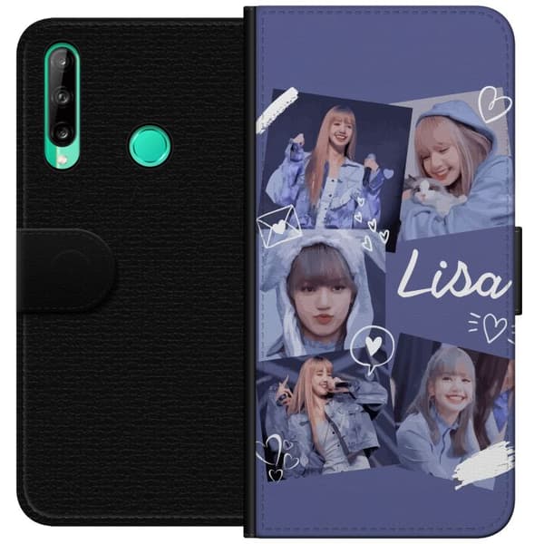 Huawei P40 lite E Lommeboketui Lisa Blackpink – Aesthetic K-pop Queen