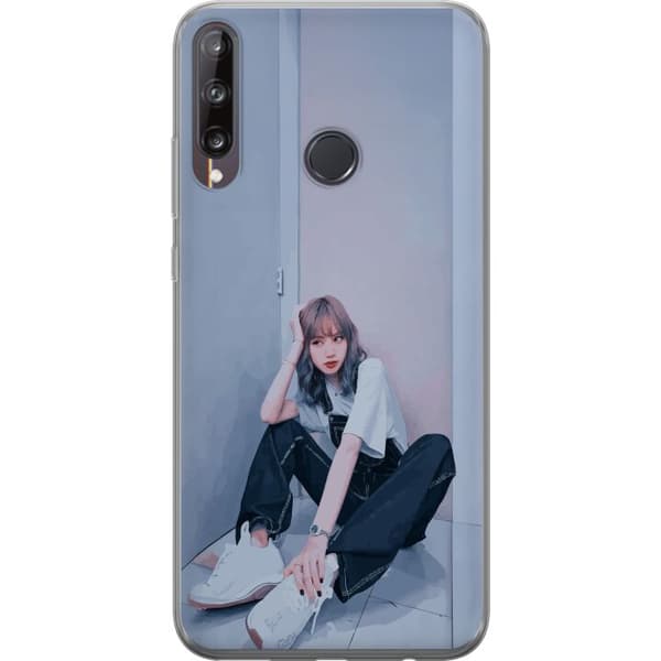 Huawei P40 lite E Genomskinligt Skal Lisa from Blackpink – K-pop Style Icon