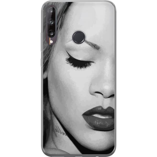 Huawei P40 lite E Gjennomsiktig deksel Rihanna – Aesthetic Edit 2025
