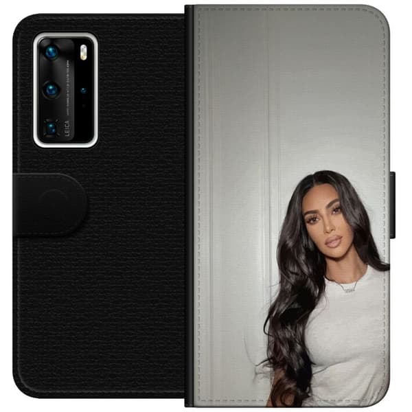Huawei P40 Pro Plånboksfodral Kim Kardashian – Iconic Style Collection