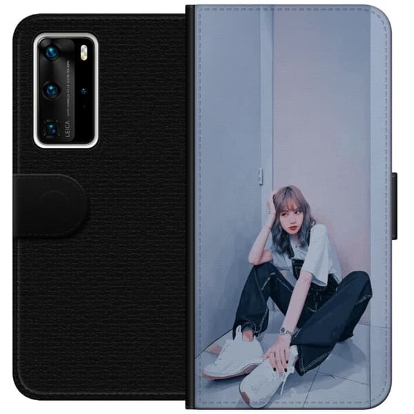 Huawei P40 Pro Lommeboketui Lisa from Blackpink – K-pop Style Icon