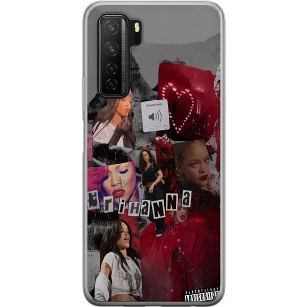 Huawei P40 lite 5G Gjennomsiktig deksel Rihanna – Iconic Fashion Moments