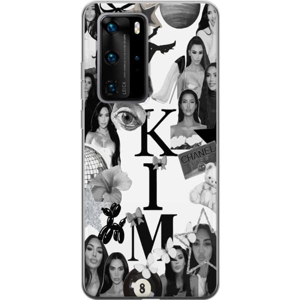 Huawei P40 Pro Genomskinligt Skal Kim Kardashian – Aesthetic Look 2025