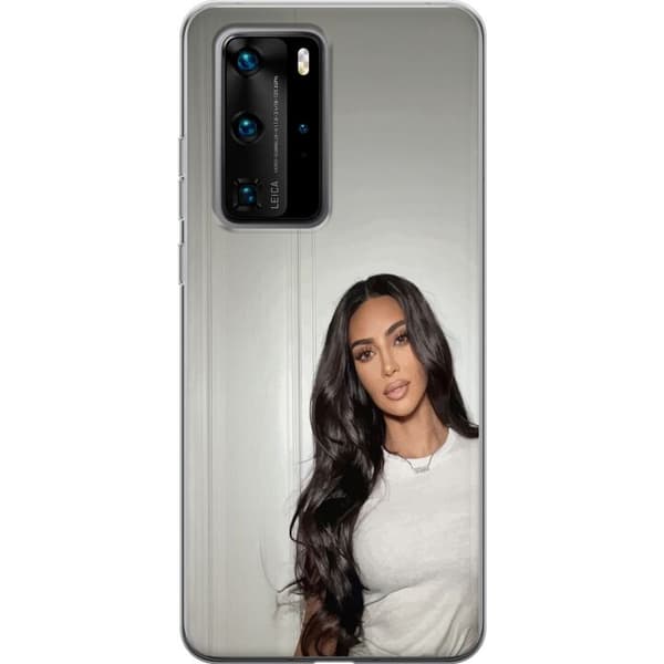 Huawei P40 Pro Genomskinligt Skal Kim Kardashian – Iconic Style Collection
