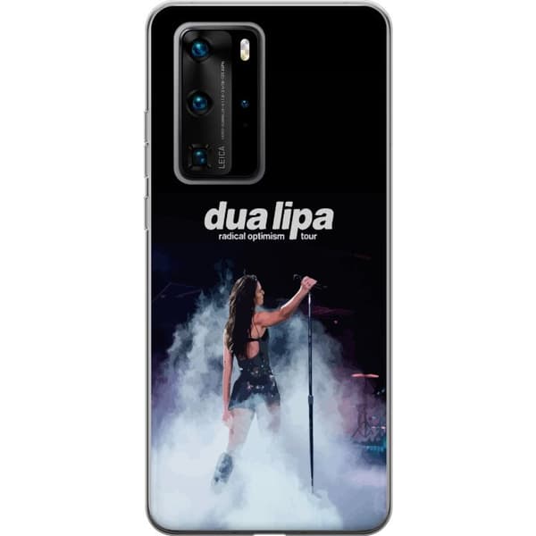Huawei P40 Pro Genomskinligt Skal Dua Lipa – Signature Looks & Vibes