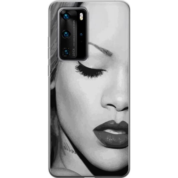 Huawei P40 Pro Genomskinligt Skal Rihanna – Aesthetic Edit 2025