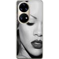 Miniatyrbillede 1 af 3: Huawei P50 Pro Gennemsigtig cover Rihanna – Aesthetic Edit 2025