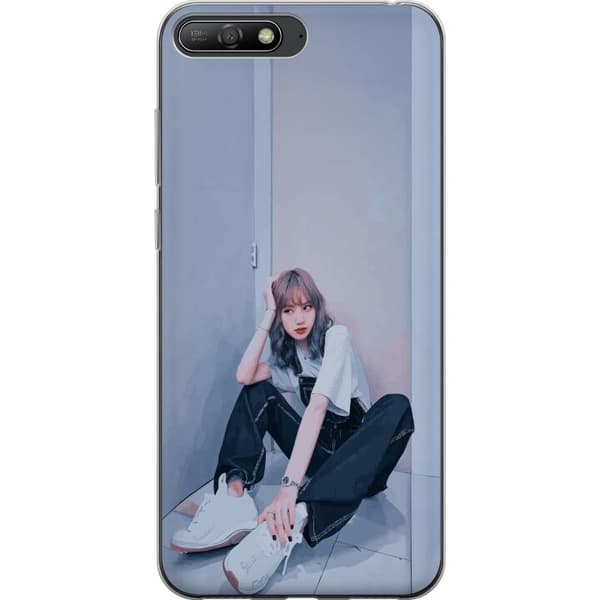 Huawei Y6 (2018) Gennemsigtig cover Lisa from Blackpink – K-pop Style Icon