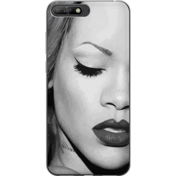 Huawei Y6 (2018) Gennemsigtig cover Rihanna – Aesthetic Edit 2025